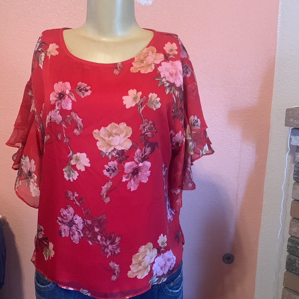 In Excellent Condition Ruffle Sleeves Top - Picture 3 of 13